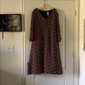 J. Jill boho midi dress